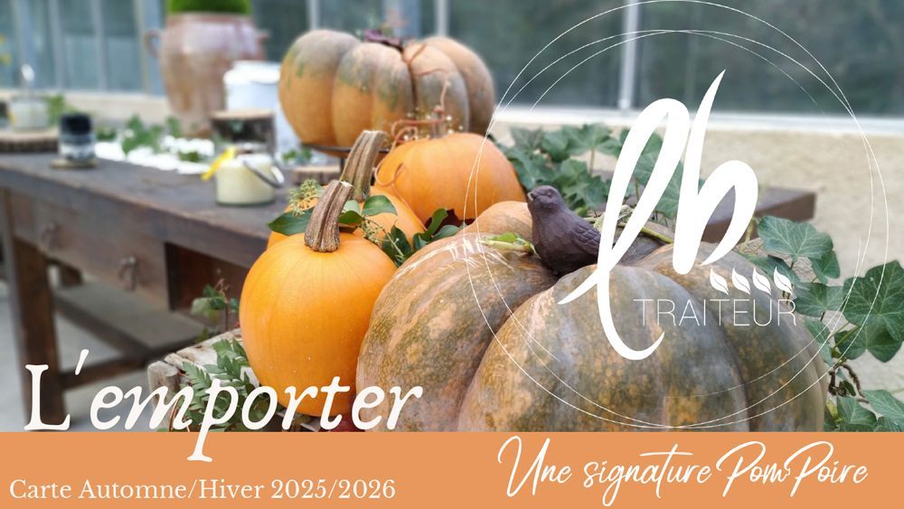 Carte l'emporter automne/hivers 2025/2026 Carte l'emporter automne/hivers 2025/2026