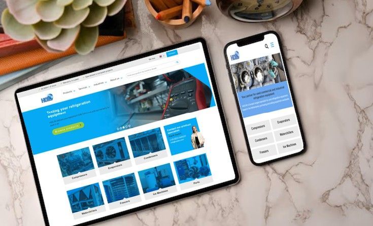 Nieuwe website HOS BV website