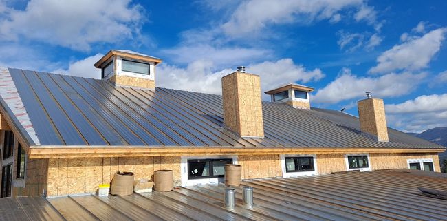 Butte Roofing Company, Metal Roofing, Standing Seam Metal Roofing
