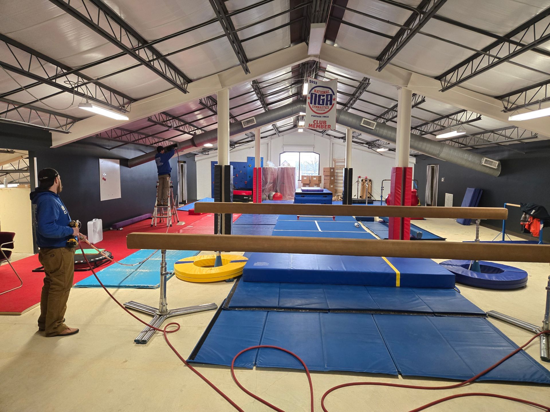 Commercial Gymnasium Air Duct Cleaning