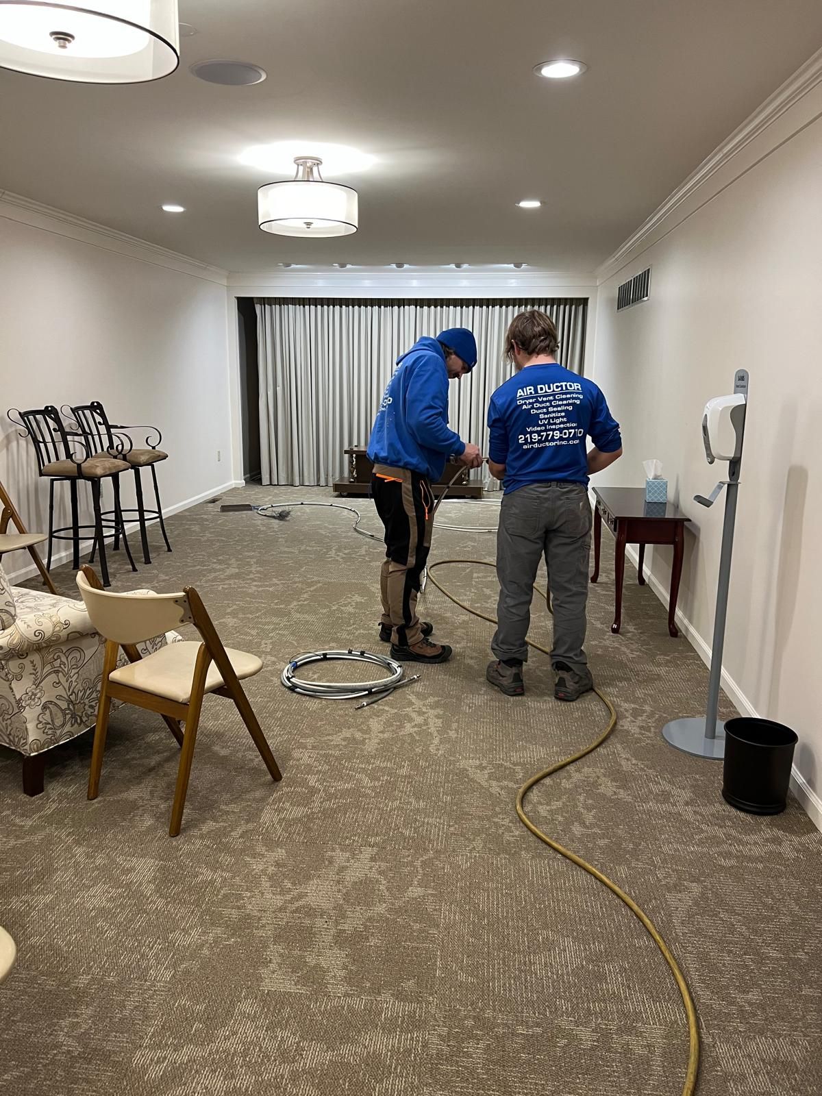 Commercial Funeral Home Air Duct Cleaning