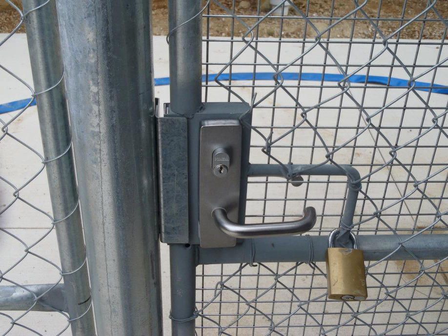 A chain link fence with a padlock on it — KeyBay in Emerald Hills, NSW