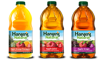 Hansen's Juice Bottle Label — Omaha, NE — Epsen Hillmer Graphics Co.