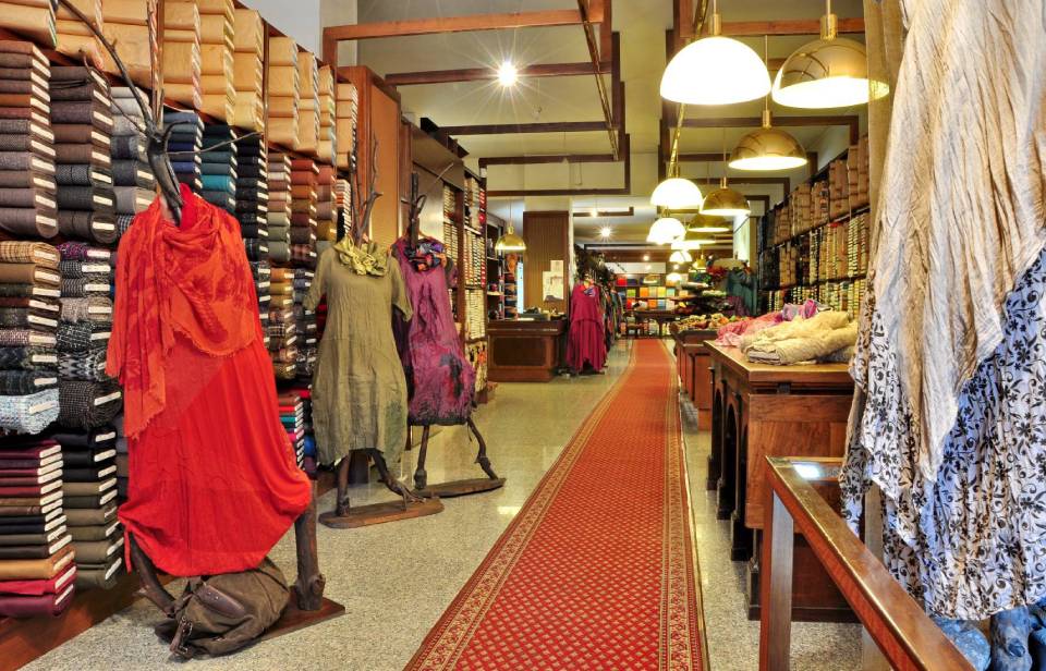 magasin de vêtements