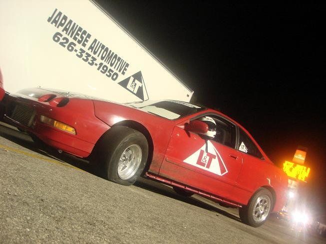 Tire — Red Car in La Puente, CA