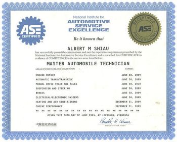 Air Filter — Master Automobile Technician in La Puente, CA