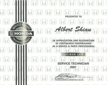 Clutch Repair — Platinum Level Service Technical 2001 in La Puente, CA