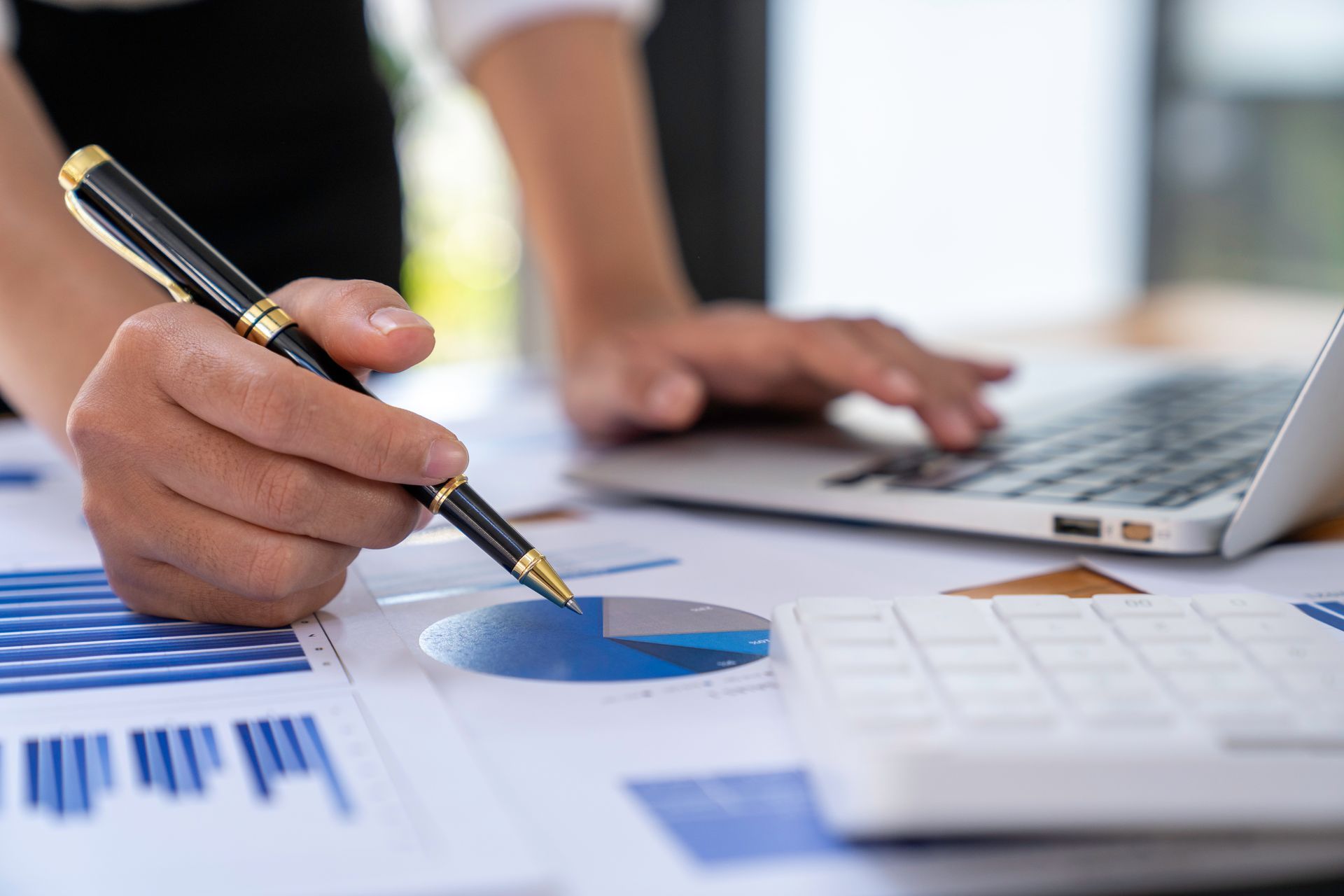  Accountant managing accounts for their client 