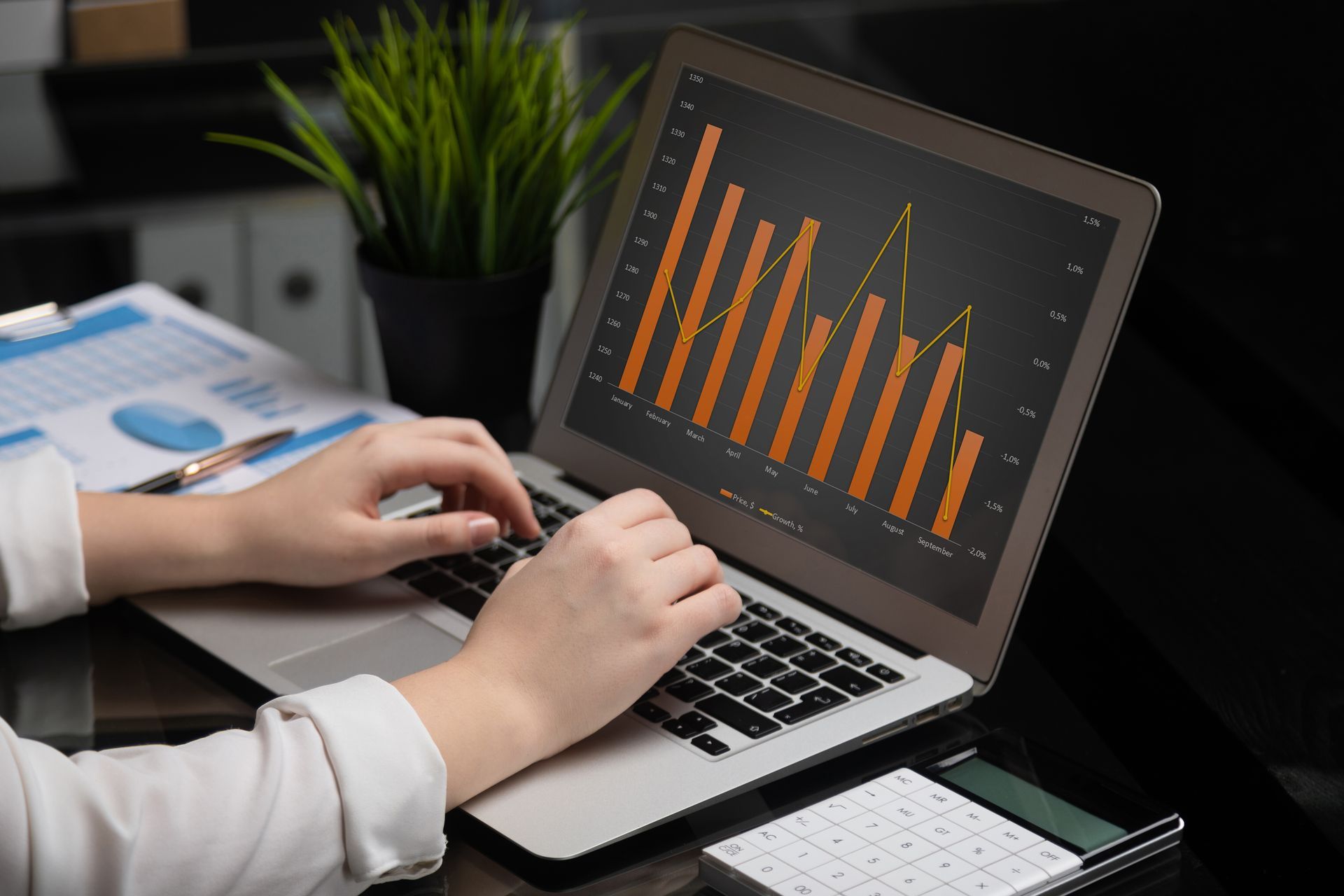 Accountant advising on Quickbooks setup