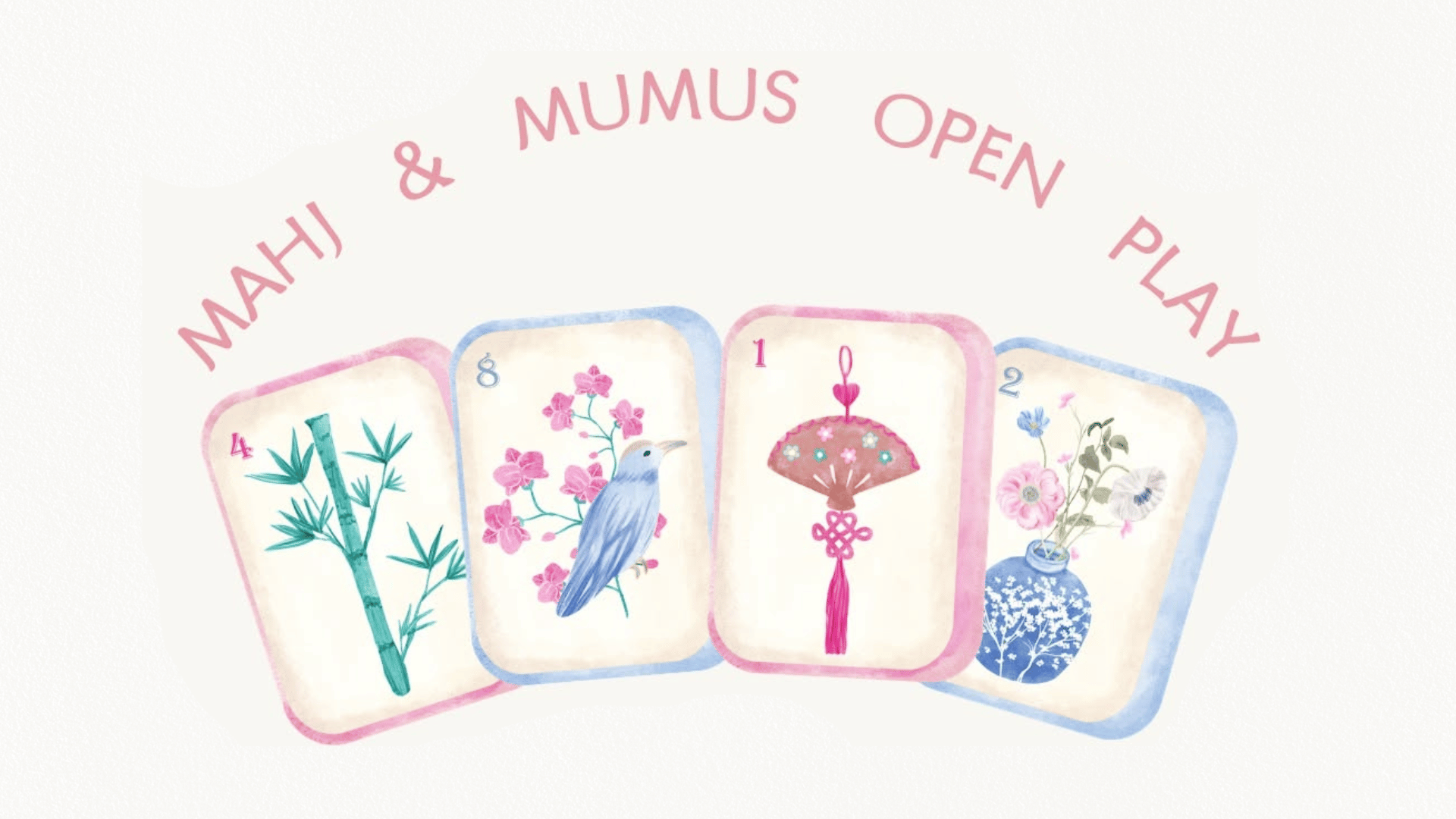 Mahjong and MuMus Open Play Event