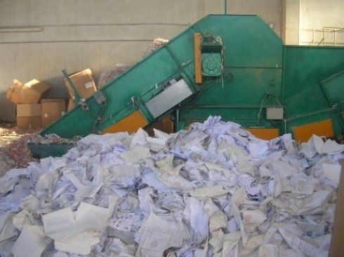 centro riciclaggio carta