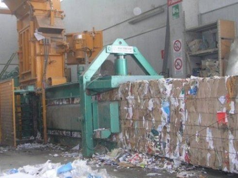 lavorazione scarti di carta