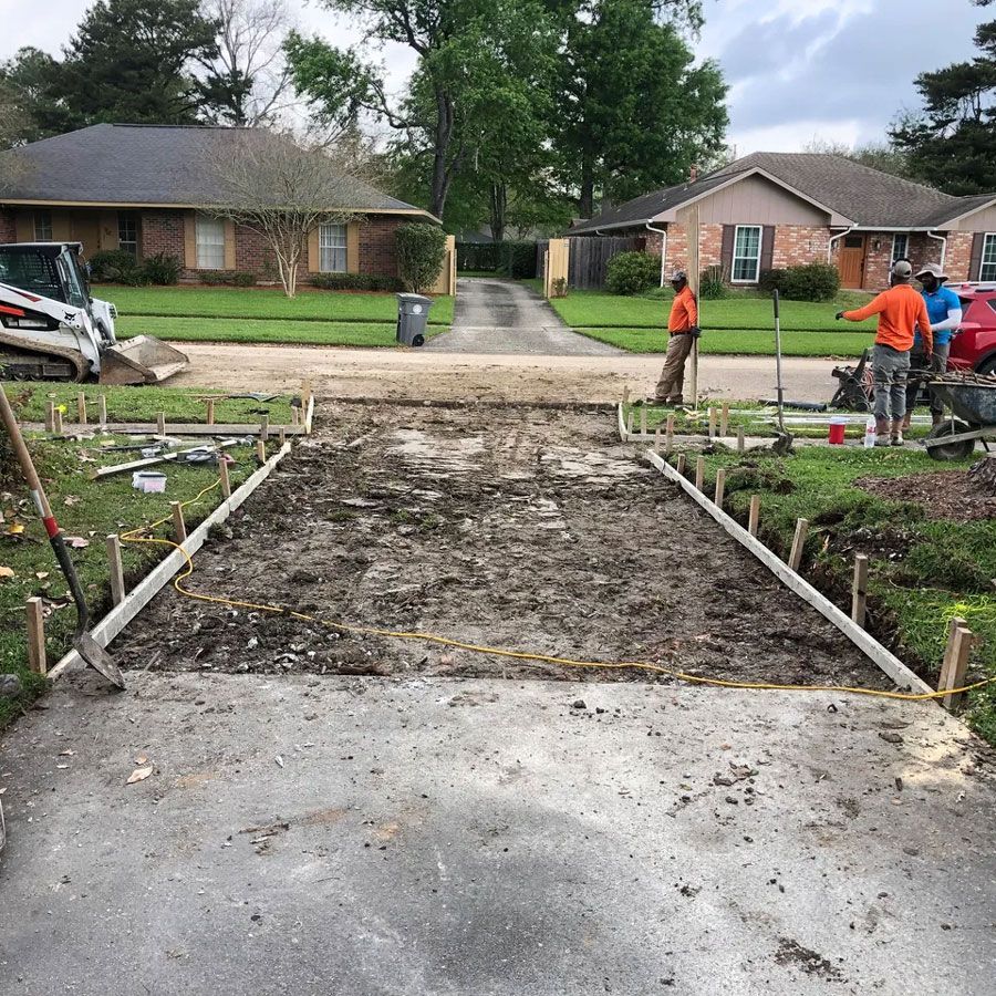 Driveway Construction — Gonzales, LA — Jason Lee’s Concrete