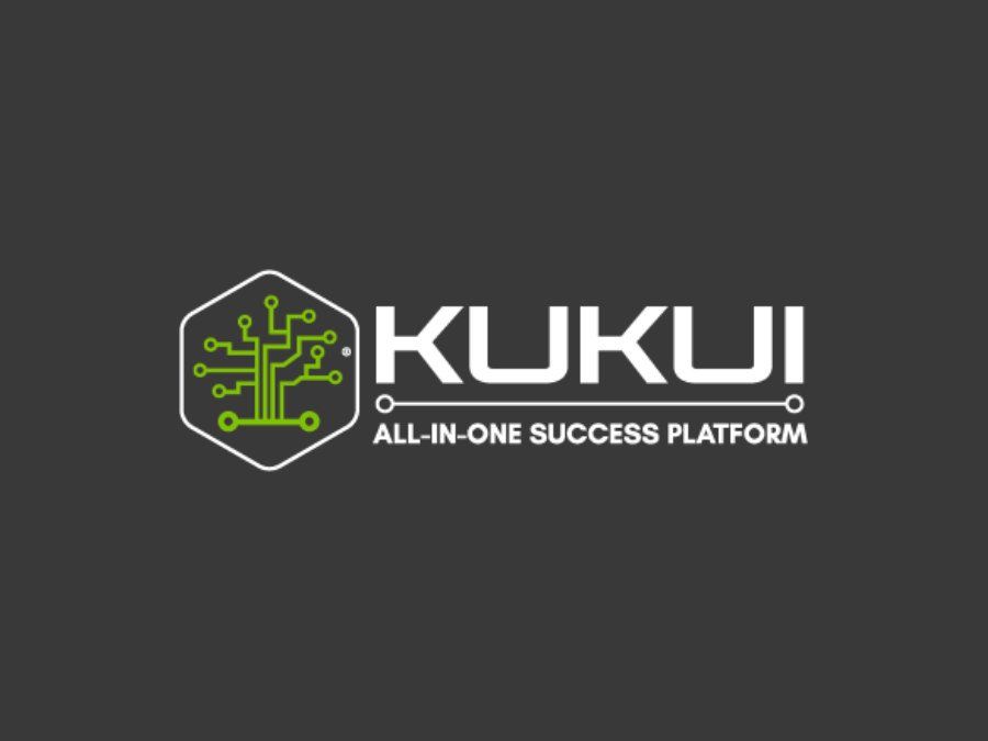 Kukui all in one success platform logo on a black background