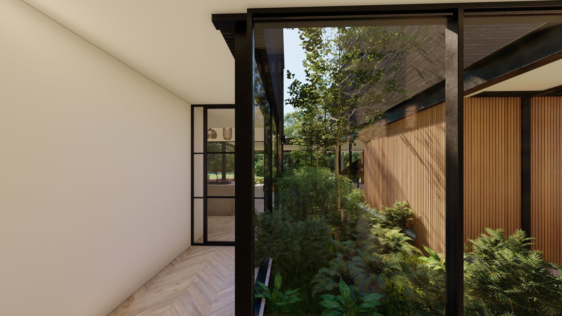 Ontwerp, Duurzame woning, De architecten van Nu, villa in het bos, Huizenhoog, houtbouw, CLT, HSB, Schijndel, vught