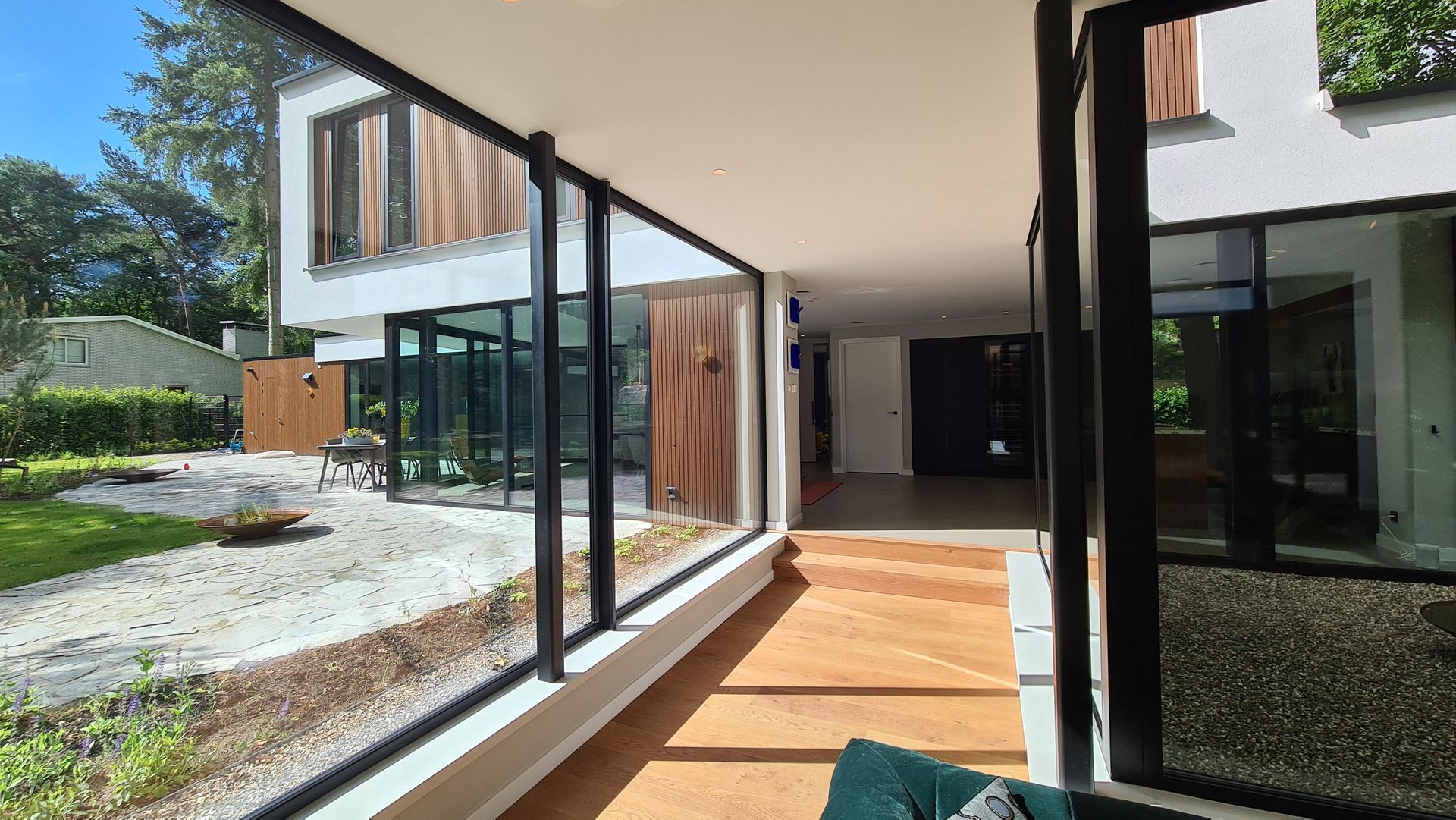 Ontwerp,duurzaam, moderne villa, Vught, De architecten van Nu, Huizenhoog, houtbouw, HSB, CLT