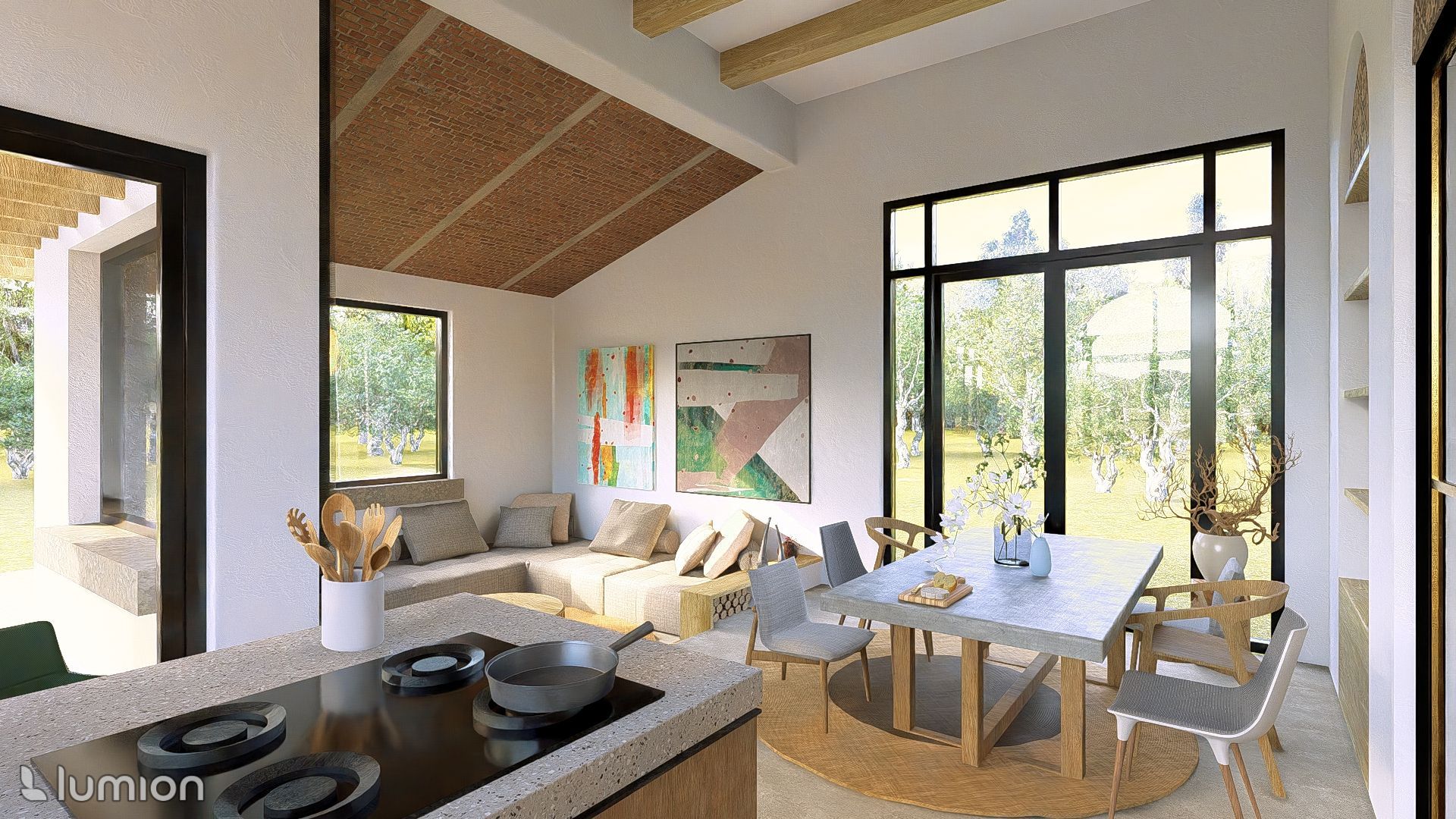 Nieuwbouw duurzame woning Spanje De architecten van Nu Huizenhoog Ibiza stijl