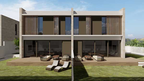 Ontwerp,duurzaam, nieuwbouw woning, Spanje, De architecten van Nu, Huizenhoog, houtbouw, HSB, CLT