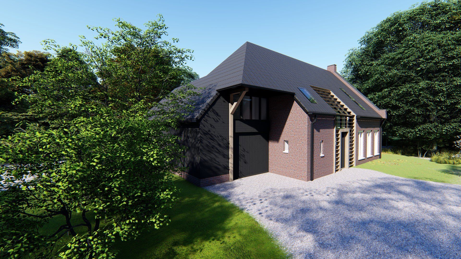 Ontwerp,duurzaam, schuurwoning, Schijndel, De architecten van Nu, Huizenhoog, houtbouw, HSB, CLT