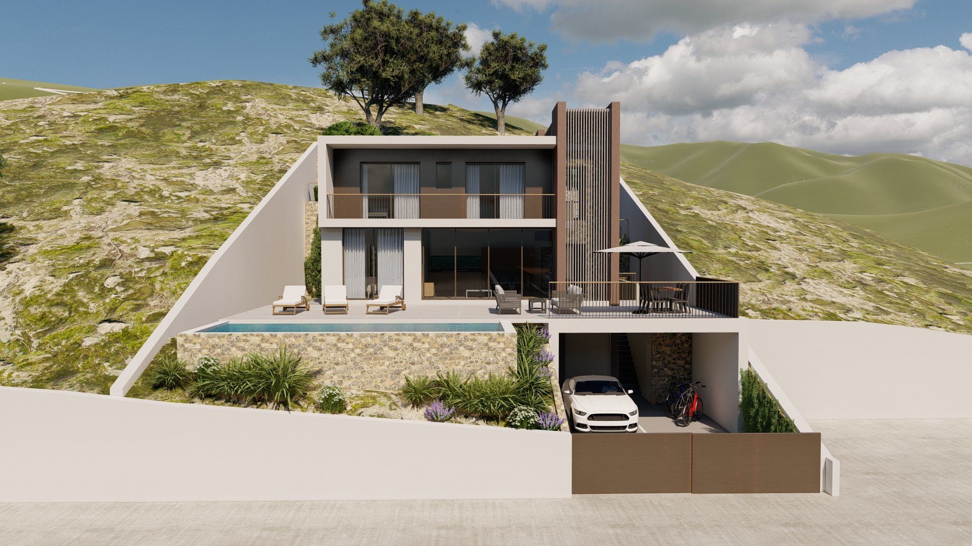 Ontwerp,duurzaam, nieuwbouw woning, Spanje, De architecten van Nu, Huizenhoog