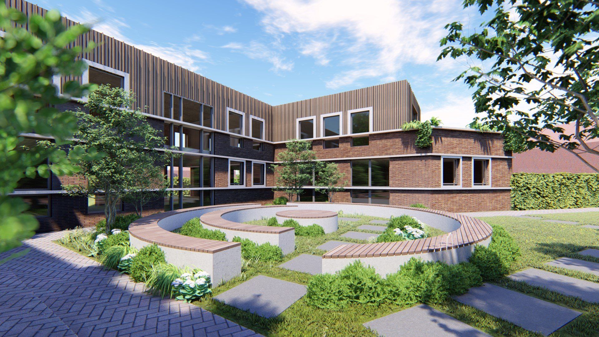 Ontwerp, Duurzame woning, De architecten van Nu, senioren appartementen, Huizenhoog, houtbouw, CLT, HSB, Spanje