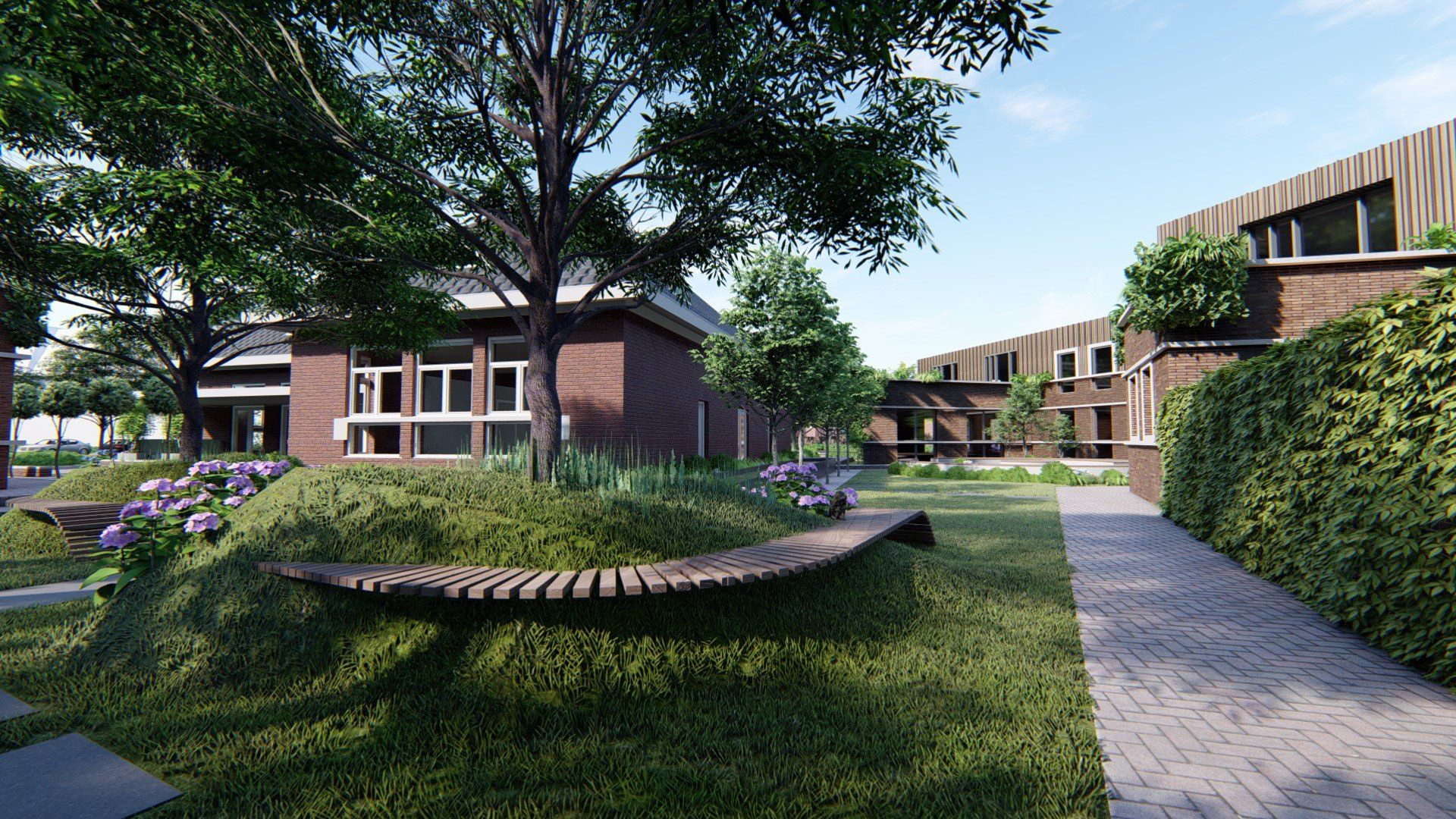 Ontwerp, Duurzame woning, De architecten van Nu, senioren appartementen, Huizenhoog, houtbouw, CLT, HSB, Spanje