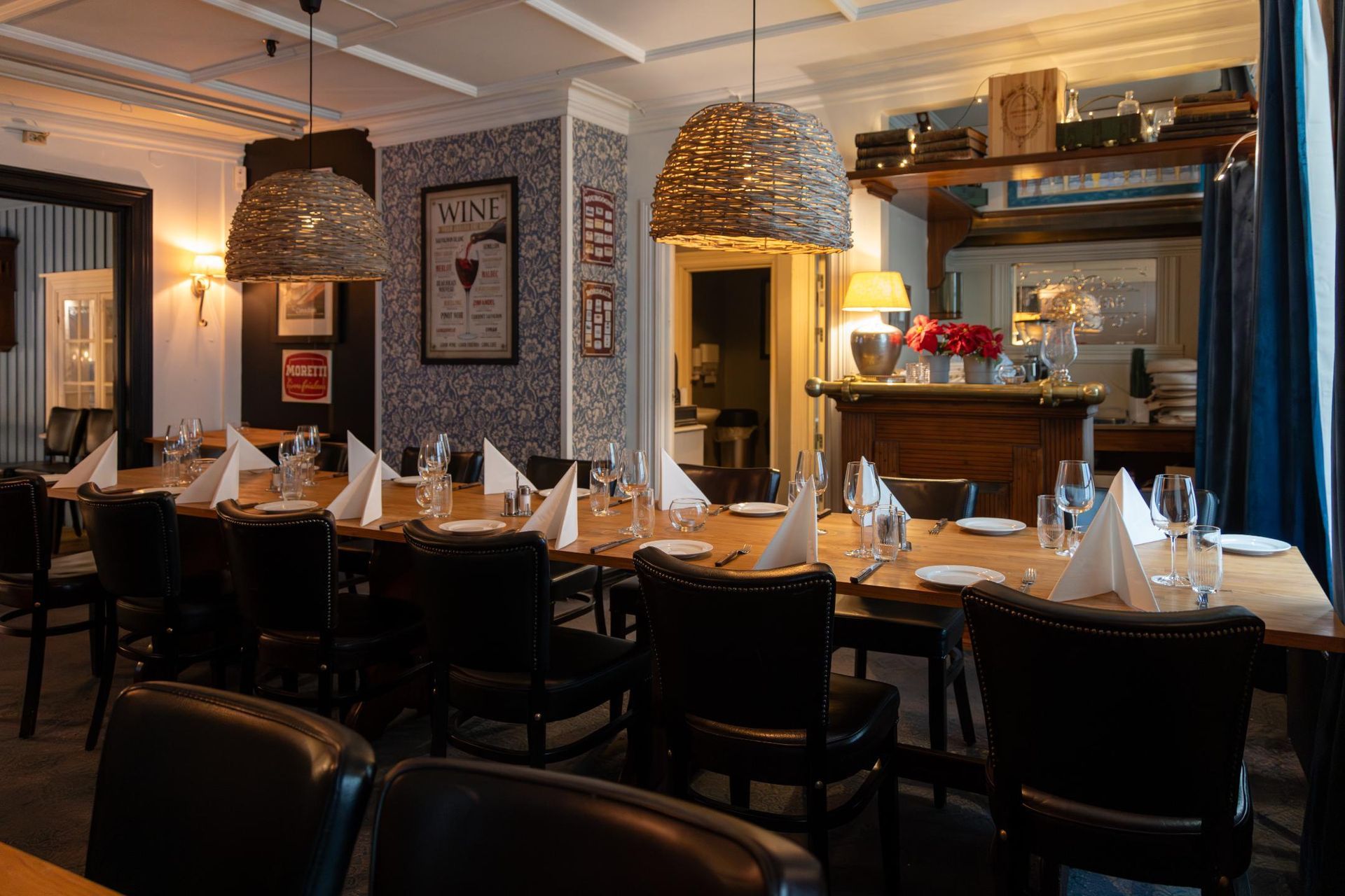 Bilde av selskapslokale