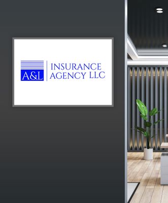 A close up of a worldwide insurance agency logo on a piece of paper.