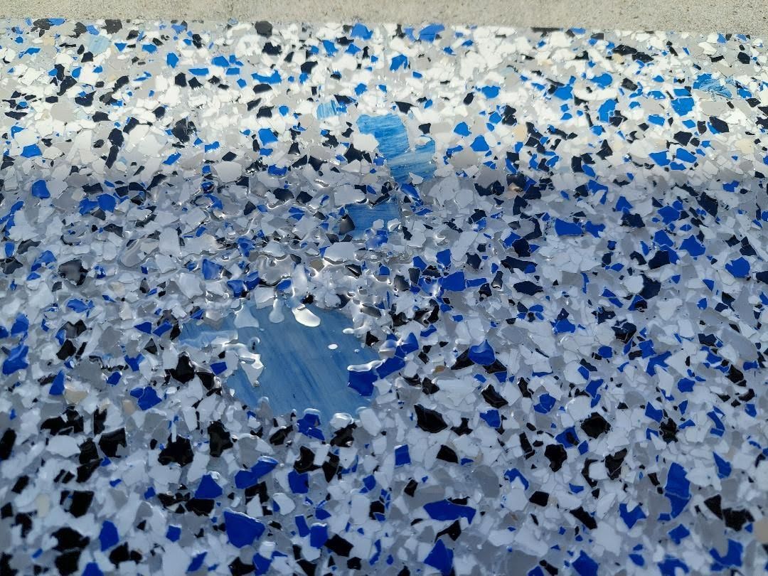 A diagram of blister formation in 2k epoxy coating