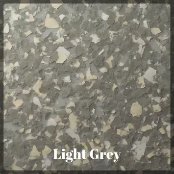 A close up of a light grey tile floor.