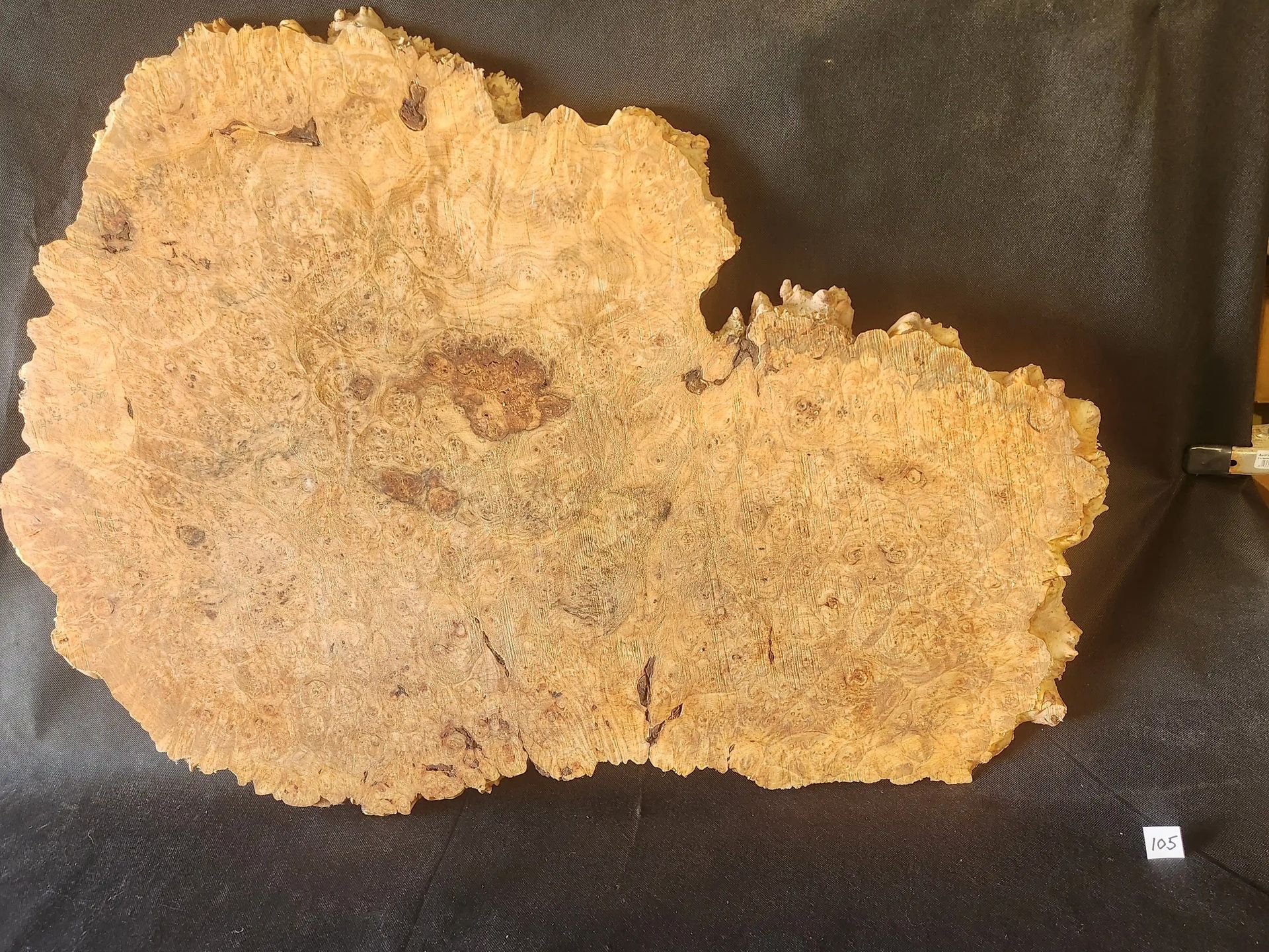 Maple Burl Slab 
37
