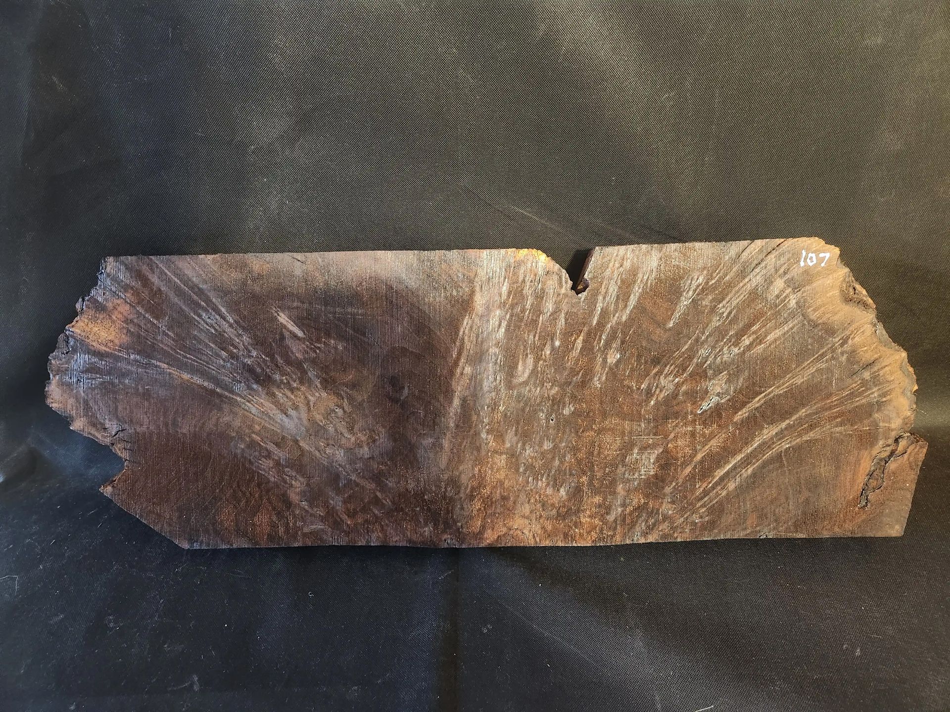 Walnut Burl Slab
(Rough saw cut = no sanding) 
34