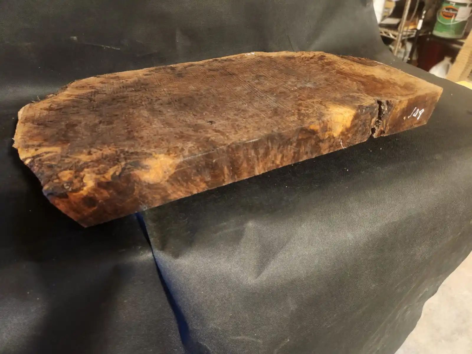 Walnut Burl Slab (Rough Saw Cut = No Sanding) 
27