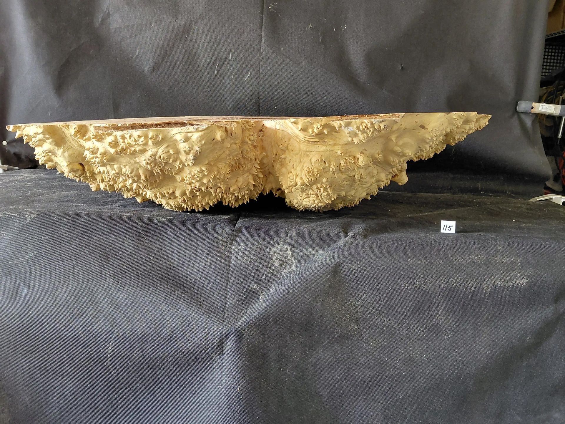 Maple Burl Cap 
Flat Surface 
35