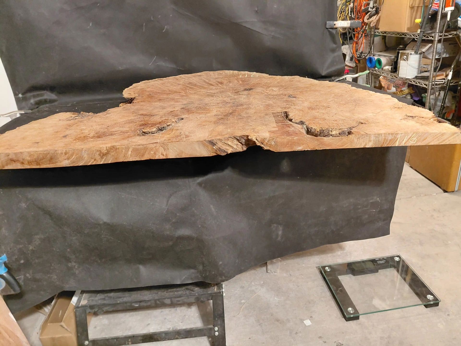 Maple Burl Slab
(Planed Only) 
47