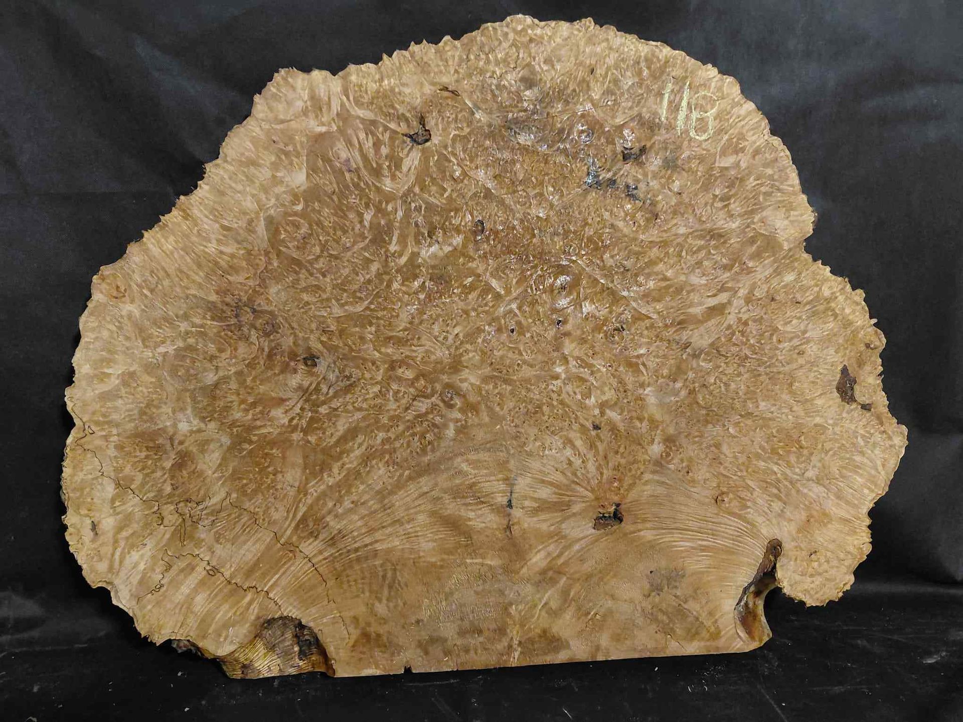 Maple Burl Slab (Roughly Planed)
34