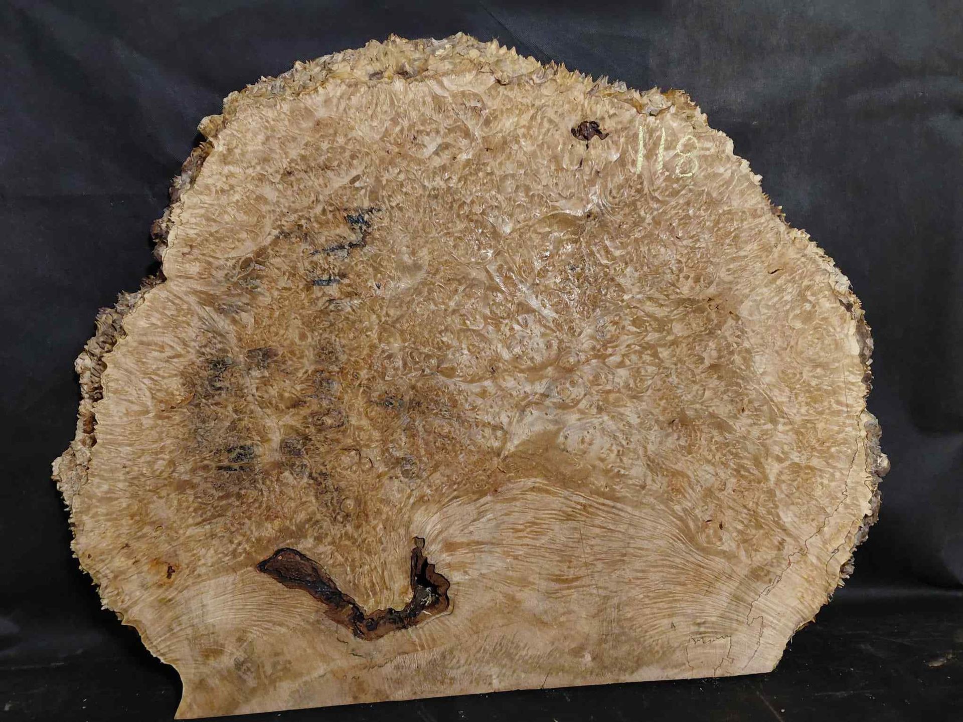 Maple Burl Slab (Roughly Planed)
34