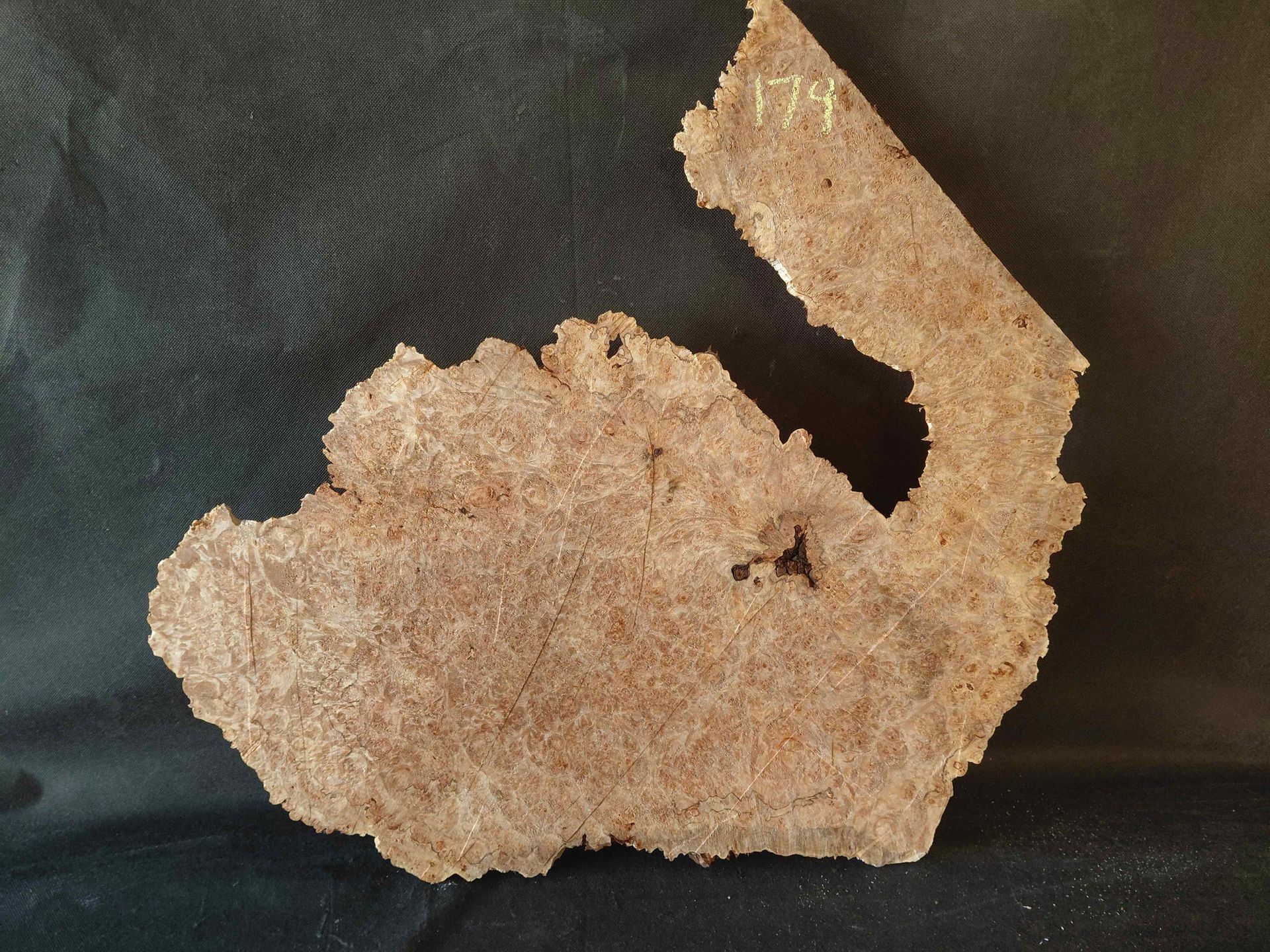 Maple Burl Live Edge
Roughly Planed 
21