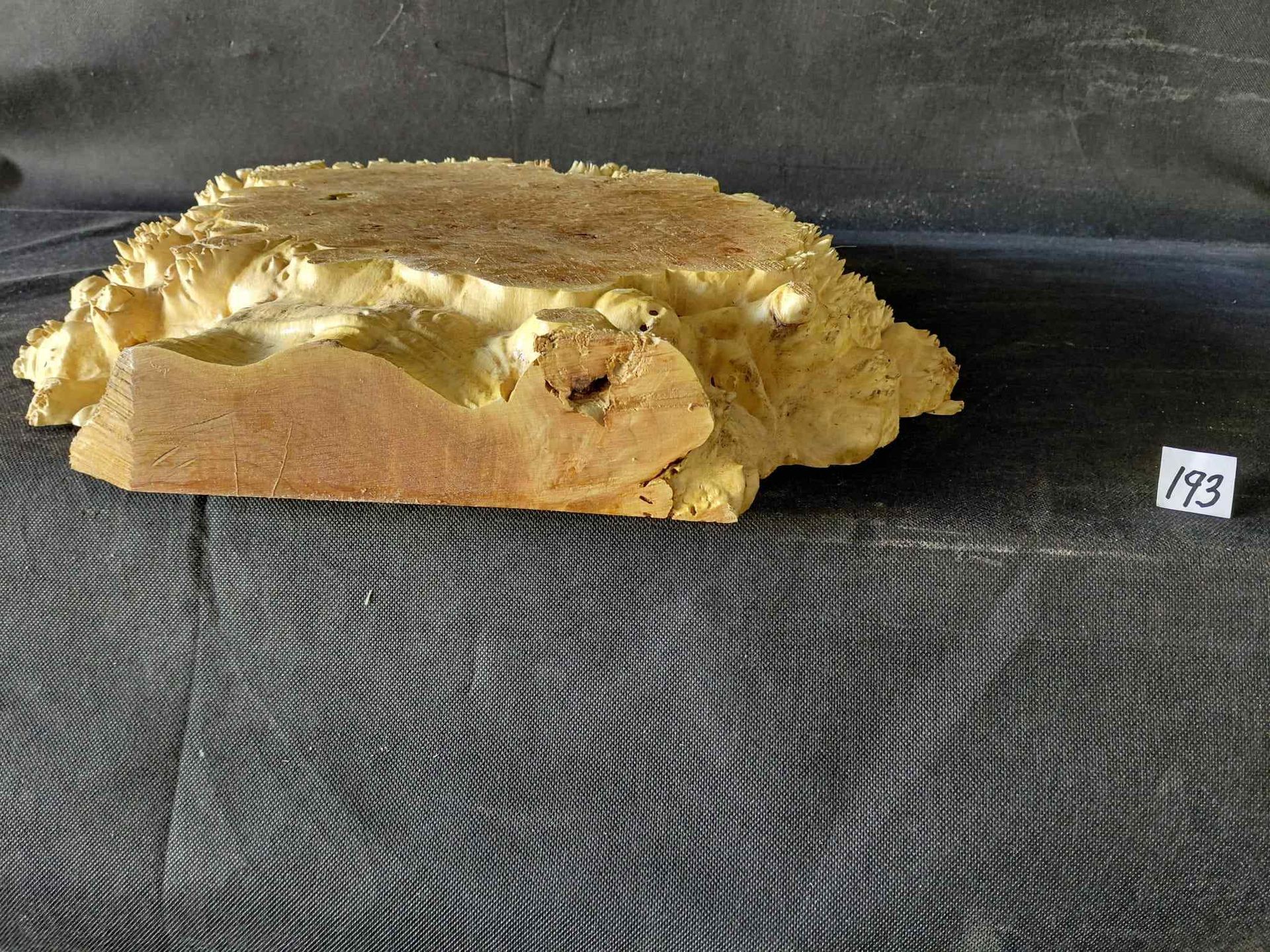 Maple Burl Slab Roughly Planed Live Edge
15