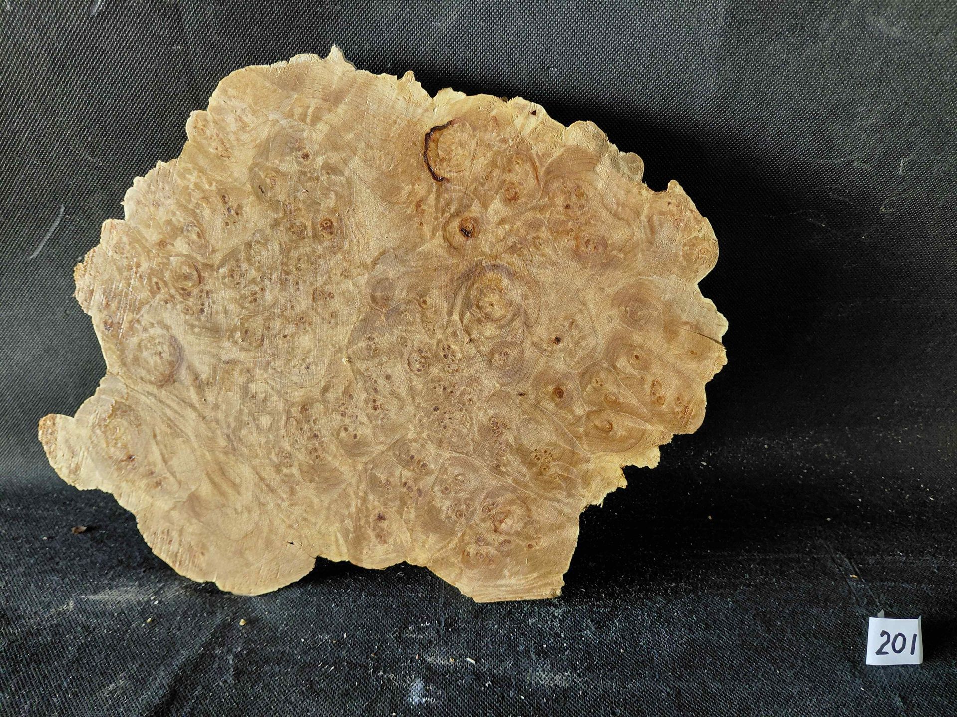 Maple Burl Cap Roughly Planed 
12