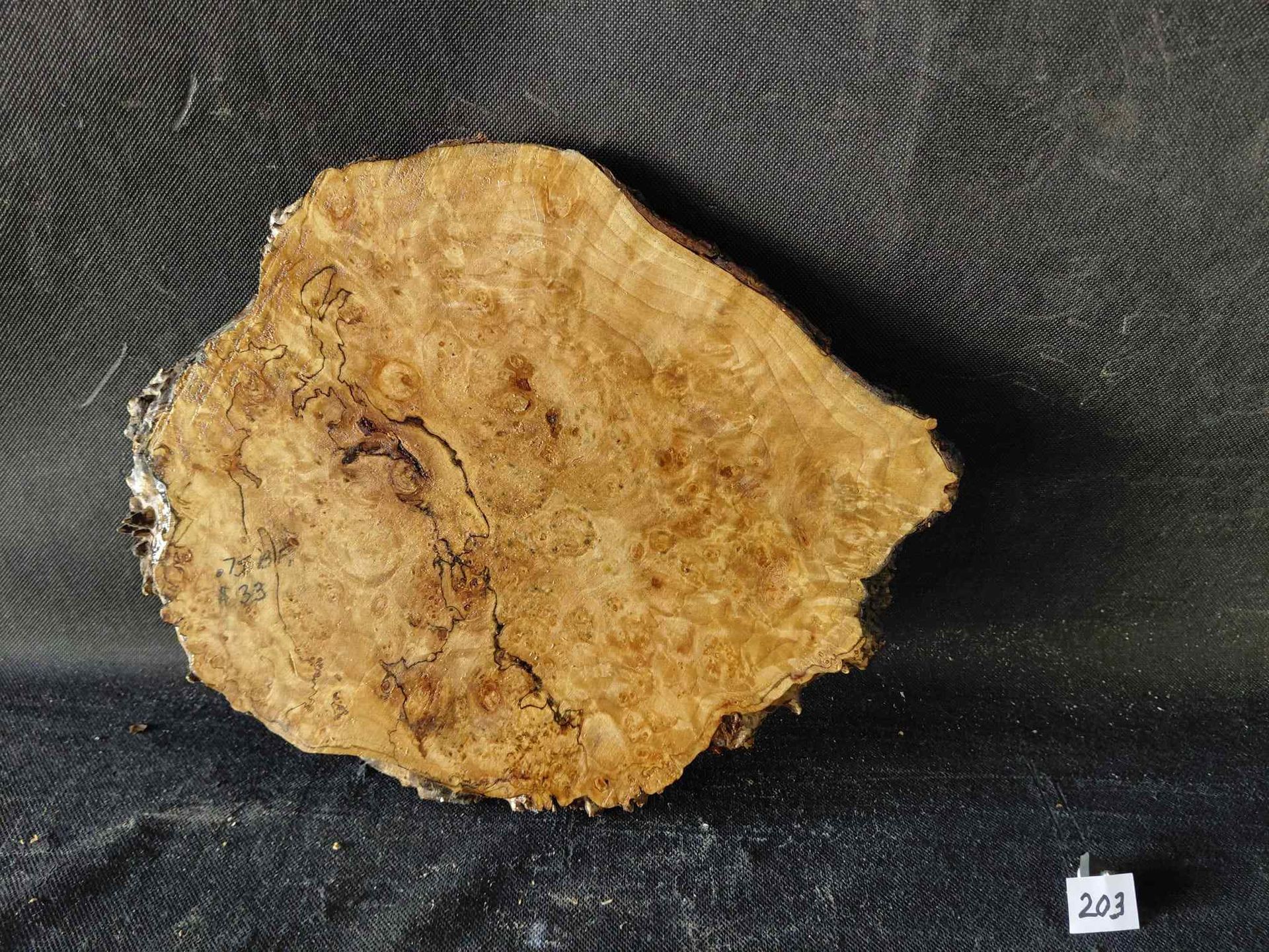 Maple Burl Slab 
13