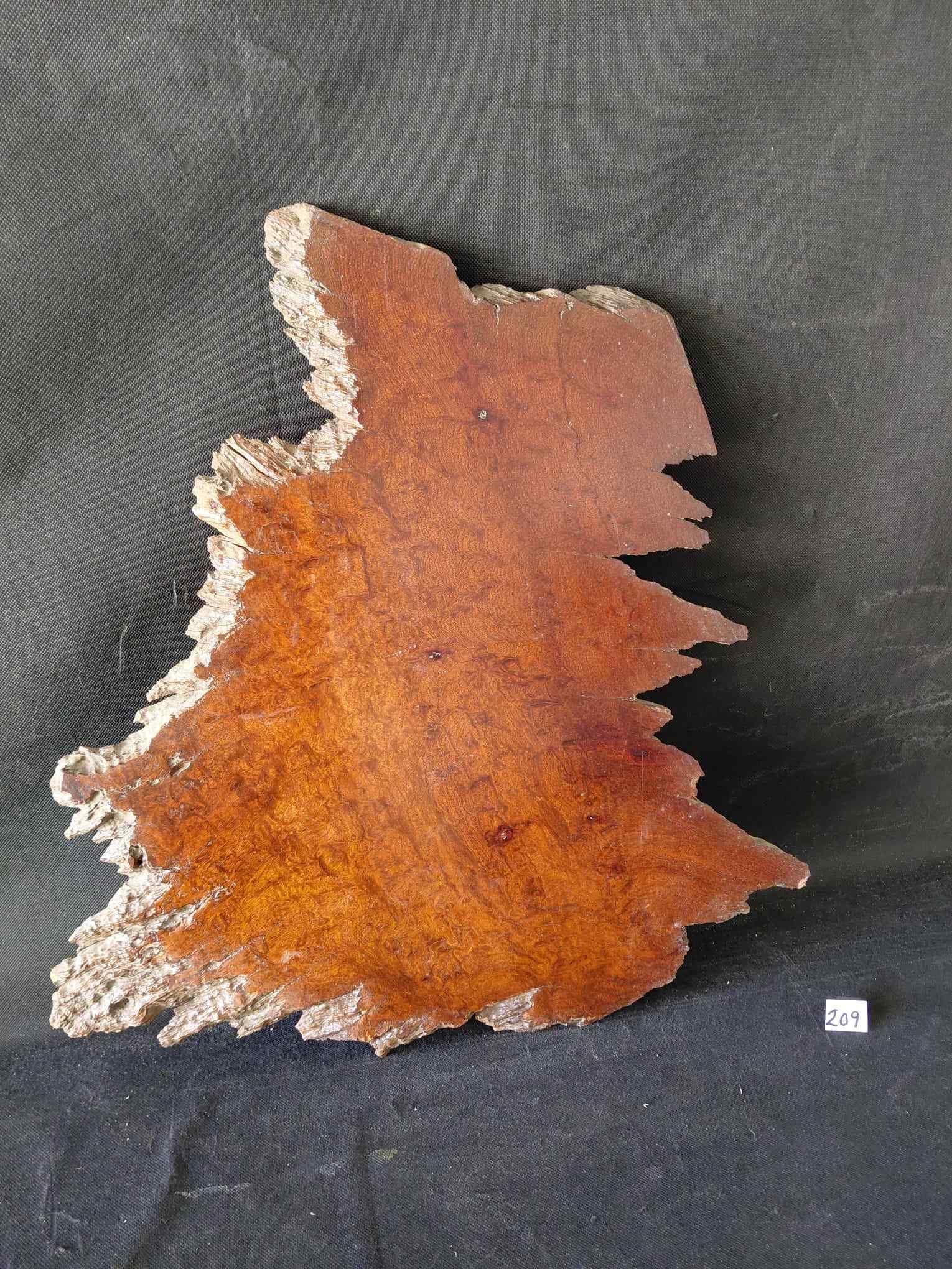 Amboyna Burl Crotch (Note very slight cracked edge)
21