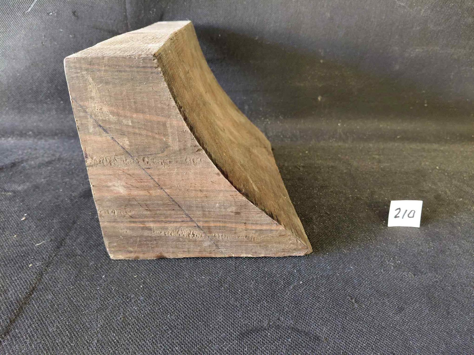 Ebony Stripped Block
9.75