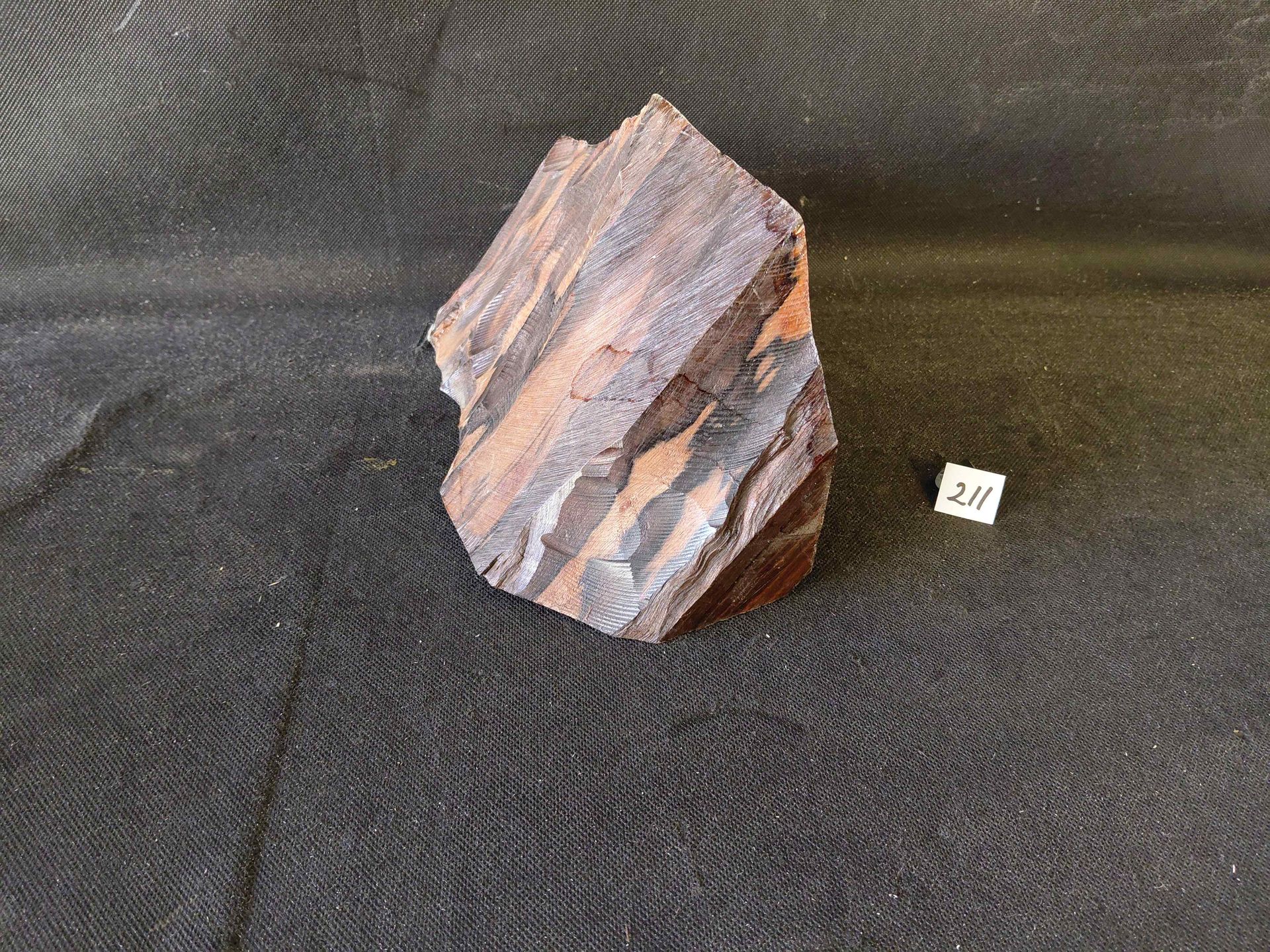 Ebony Stripped Block 
10