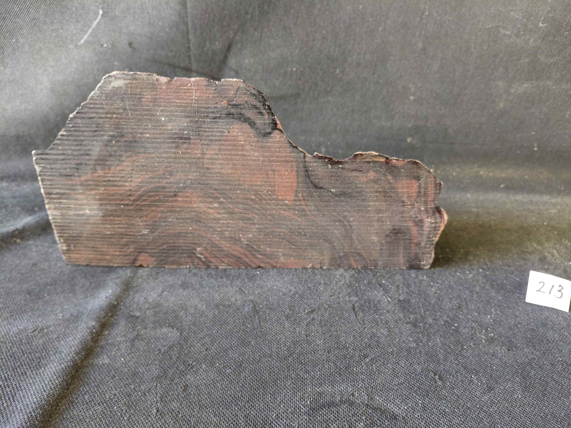 Ebony Stripped Block 
10.5