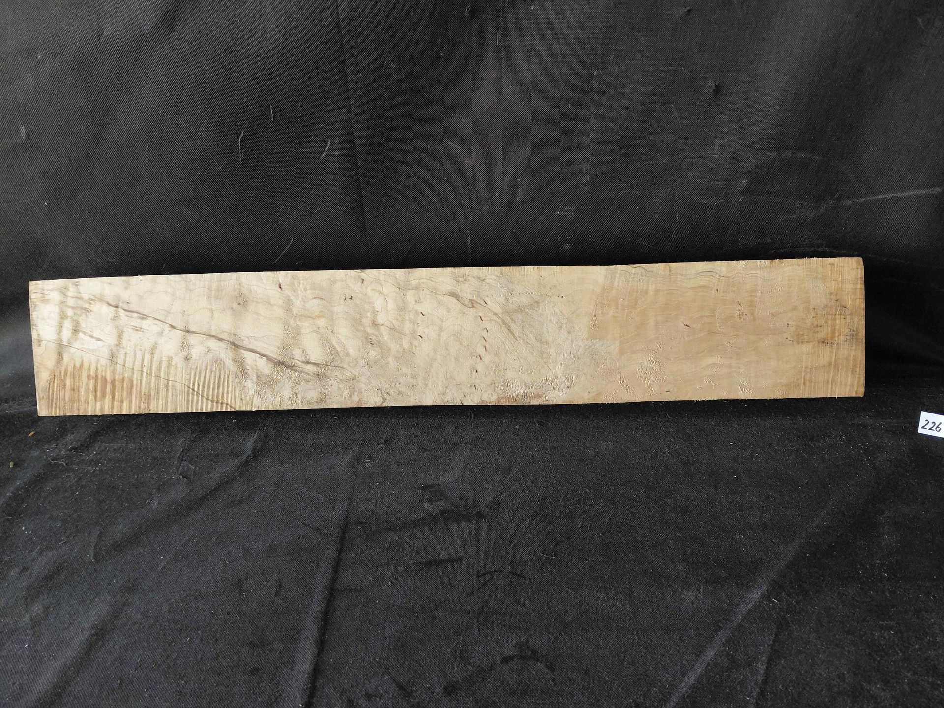 Maple figured Slightly Cupp 
34.5