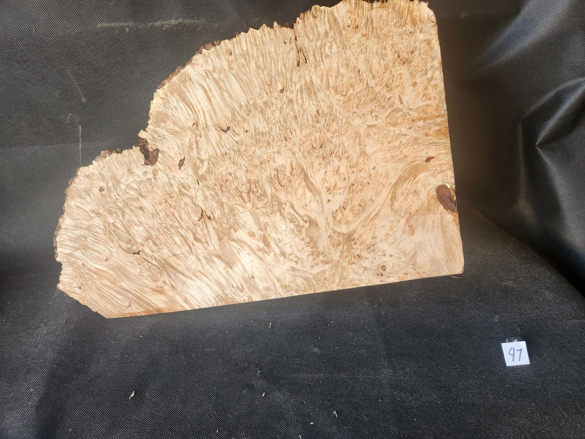 Maple Burl Block 
21