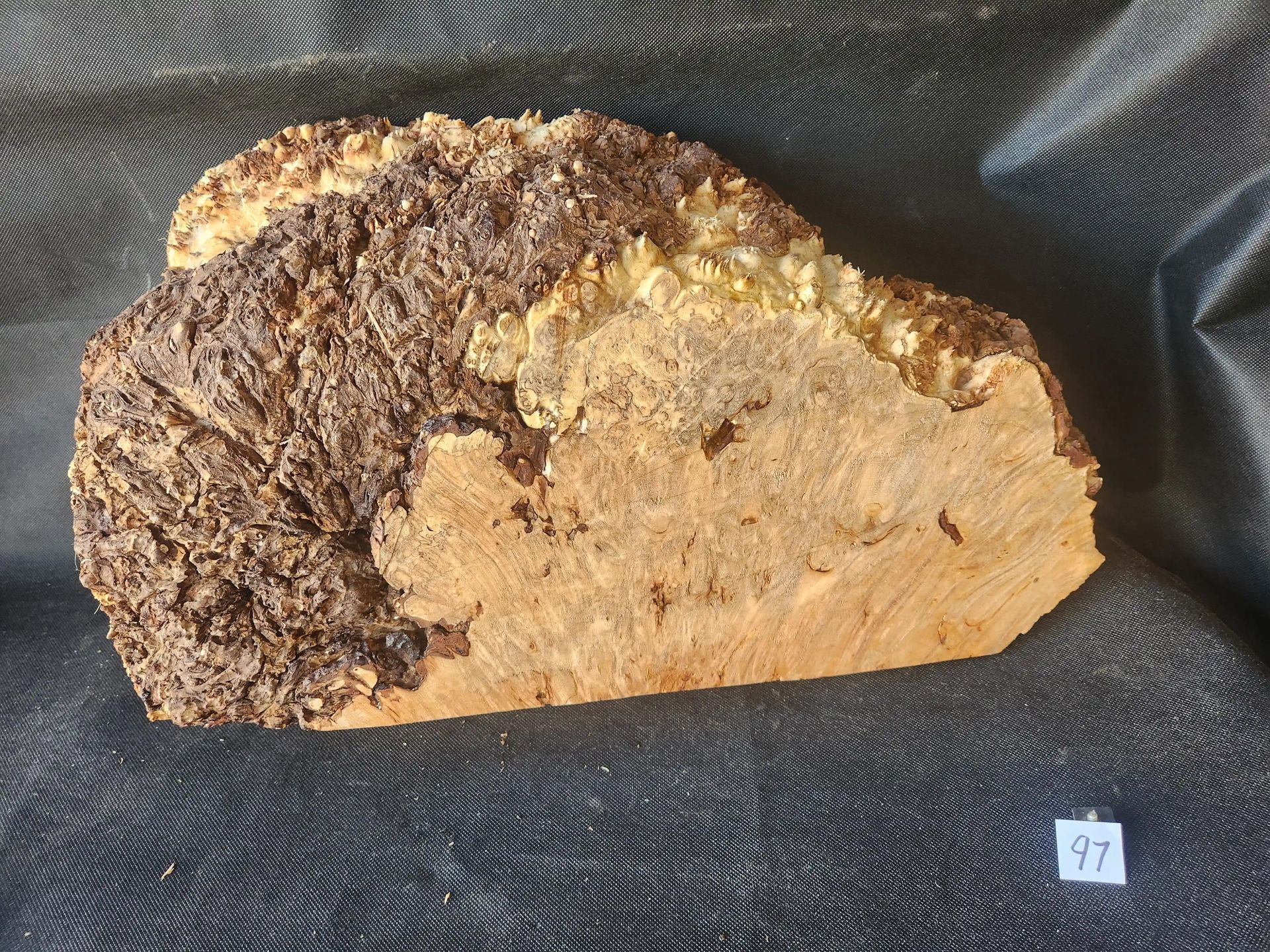 Maple Burl Block 
21