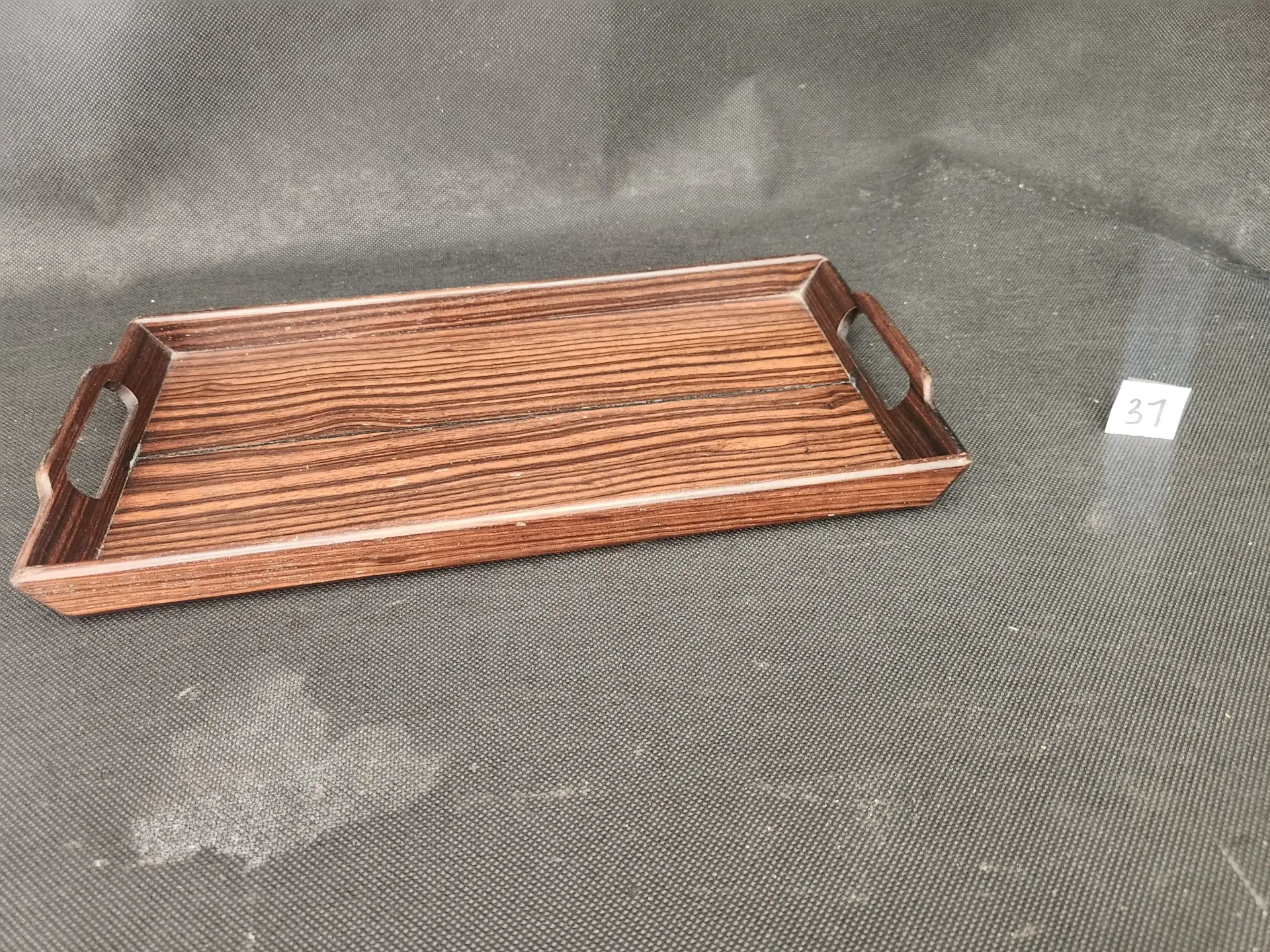 Macassar Ebony Tray 
12