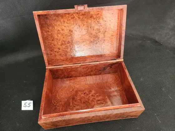 Rosewood Burl Knick-Knack Box 
9